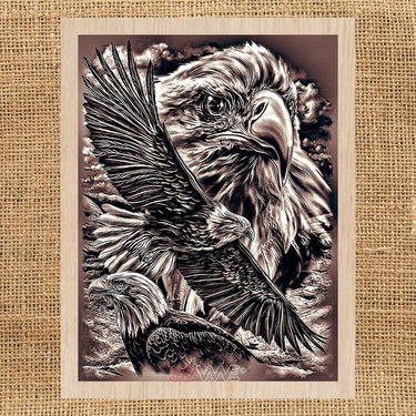EAGLES Glowforge laser file 3DWave